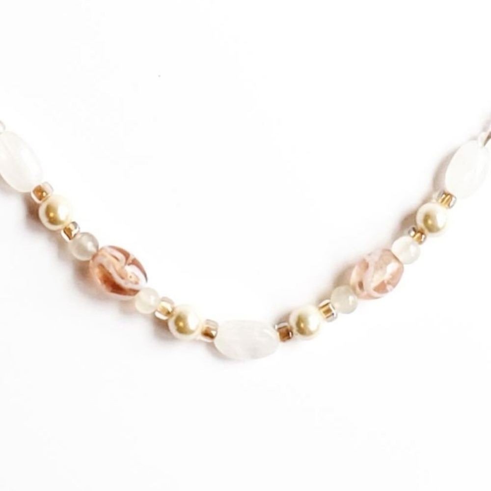 ShanRiLa Peaches Cream & Scoop of Moonstone